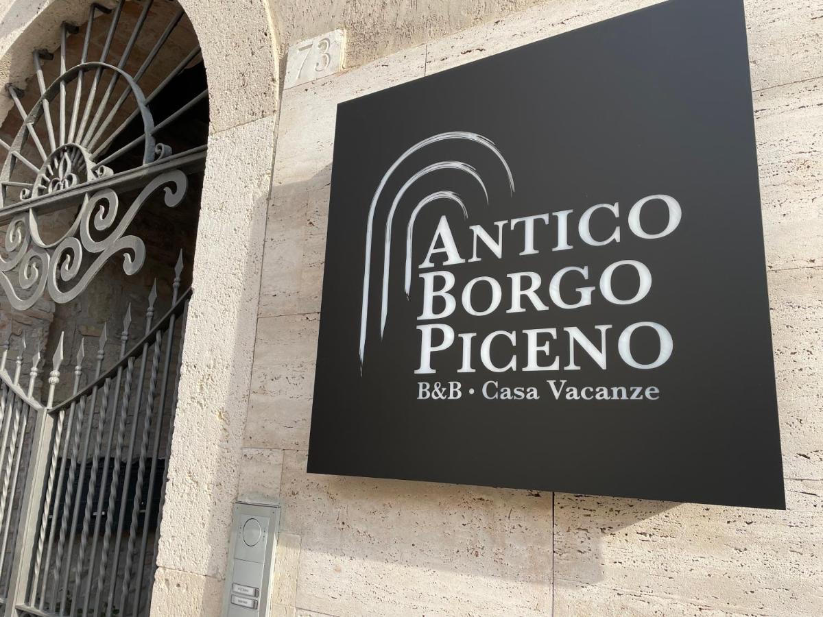 Antico Borgo Piceno Bed and Breakfast Ascoli Piceno Exteriör bild
